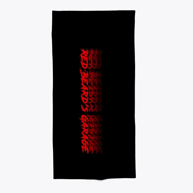 RBG Red Echo Beach Towel